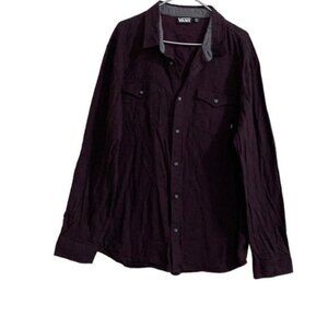 Van’s  shirt mens  100/% cotton buttons down  on size XXL